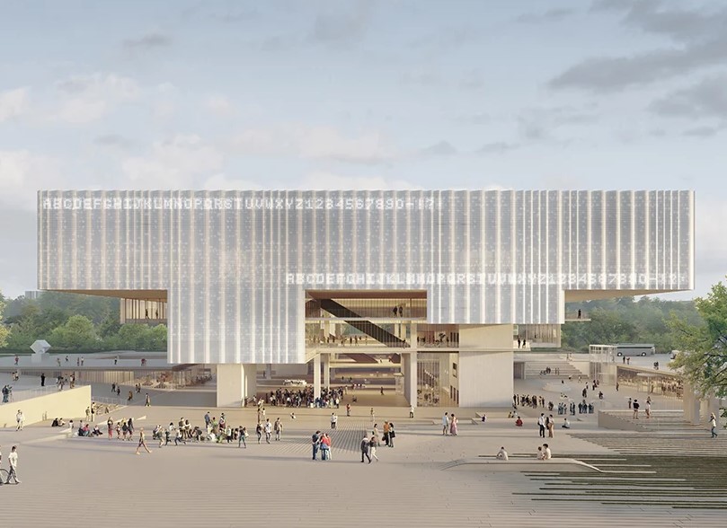 floating gwangju biennale exhibition hall hosts dynamic outdoor installations in korea - 14681